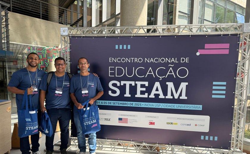 Educação de Branquinha é selecionada a participar do Encontro Nacional de Educação Steam em SP