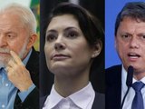 PP testa cenários de eleição presidencial com Michelle, Tarcísio e outros nomes contra Lula