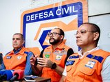 Defesa Civil Estadual faz teste de novo sistema de alerta de desastre em quatro cidades