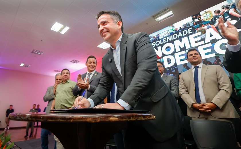 Paulo Dantas nomeia 50 novos delegados de Polícia Civil para reforçar segurança pública