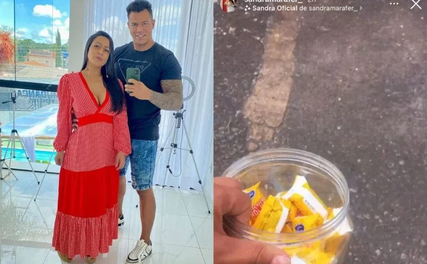 Um ano após caso de mendigo, Sandra vende paçoca nas ruas de Brasília