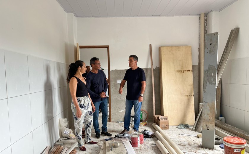 Prefeitura de Branquinha segue reestruturando unidades de ensino