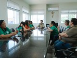 Prefeito Junior Menezes recebe o Sinteal e reafirma diálogo com a instituição