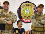 Policiais civis participam de aniversário de menina que sonha em ser delegada