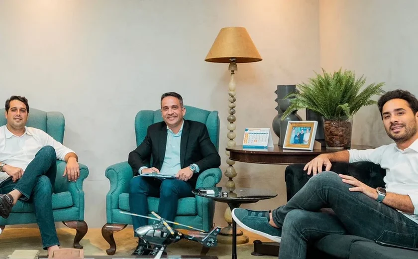 Arthur Freitas e André Castro se reunem com Paulo Dantas para firmar parceria em nova gestão