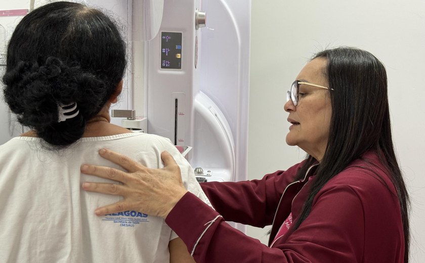 Outubro Rosa: Governo de Alagoas oferta exame gratuito de mamografia para servidoras do Estado