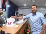 Prefeito Remi Filho se reune com representantes da Caixa e pauta projetos para Murici