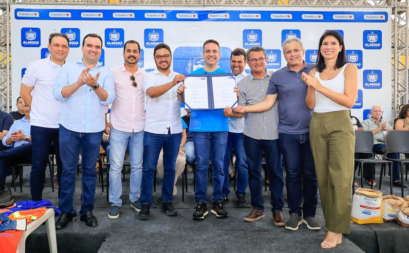Paulo Dantas entrega 1,8 tonelada de sementes e investe mais de R$ 280 mil na agricultura familiar em Maribondo
