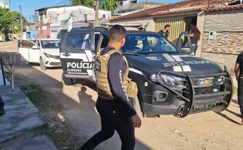 Polícia Civil prende suspeitos de duplo homicídio em Rio Largo