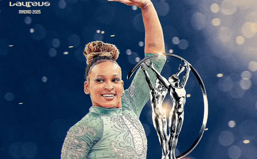 Ginasta Rebeca Andrade conquista prêmio Laureus, o Oscar do Esporte