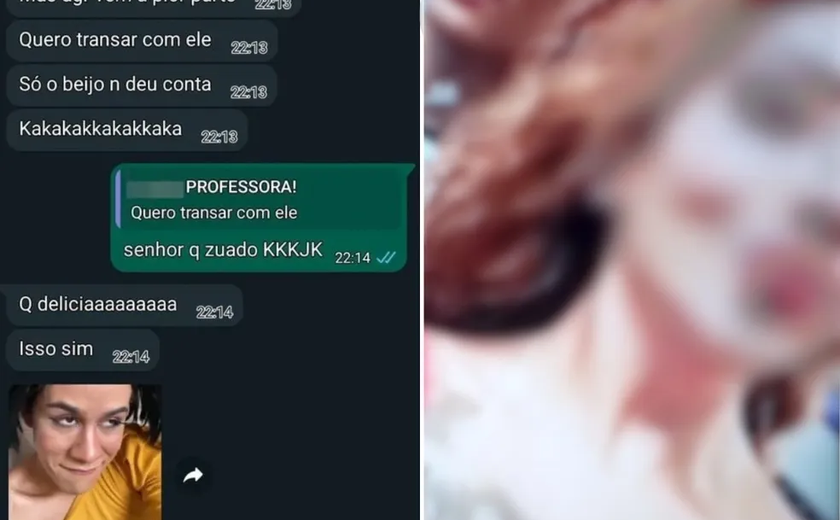 'Quero transar com ele. Só beijo não deu conta': professora assume ter beijado aluno