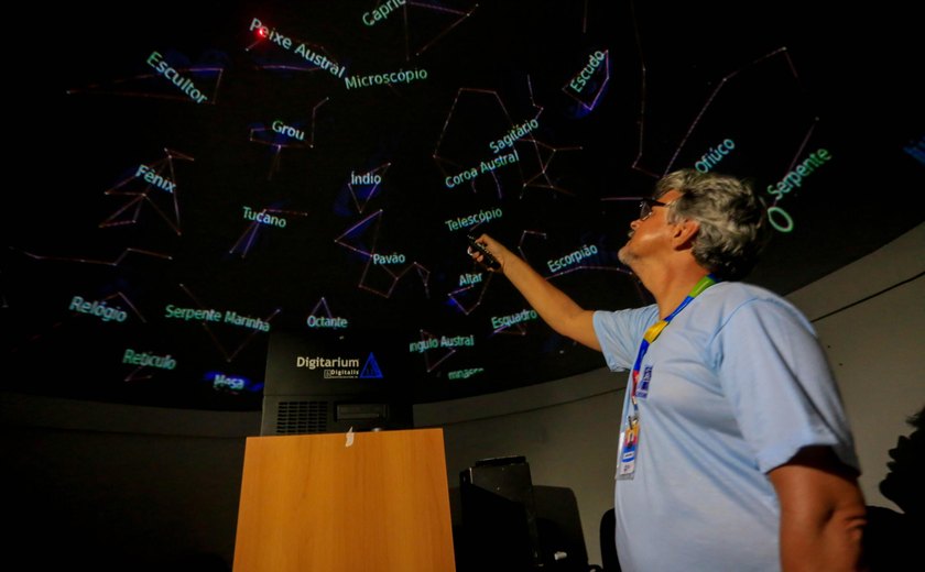 Seduc promove sessão de planetário aberta ao público neste sábado em Maceió