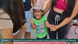 Maratoninha Cria estreia com sucesso e anima o domingo em União dos Palmares