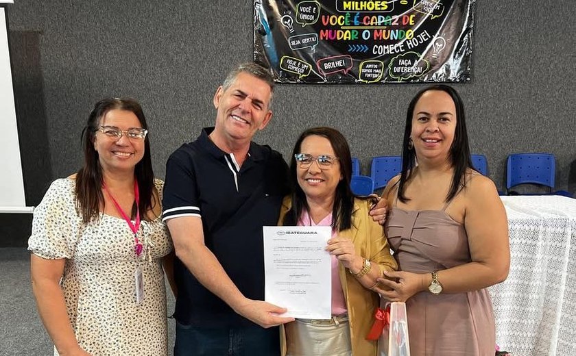 Prefeito Geo Cruz participa da posse dos novos diretores escolares de Ibateguara