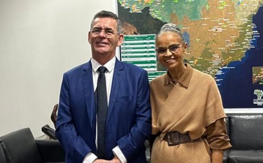 Geo Cruz é recebido em Brasília com selo do MEC e participa de reunião com a ministra Marina Silva
