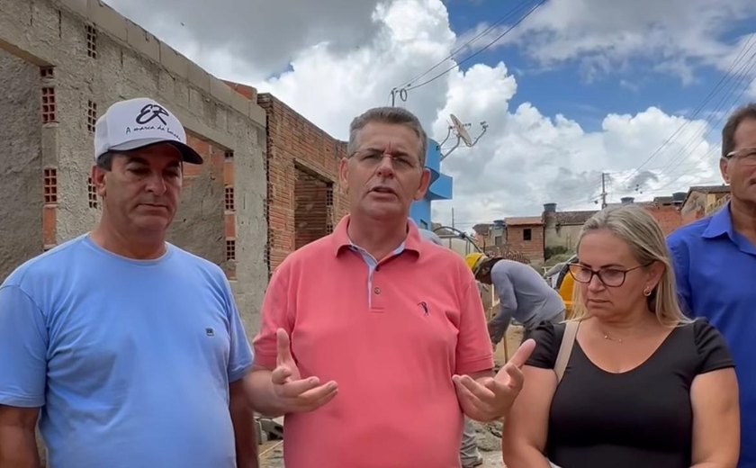 E tome obra: Gestão Néa do Geo está investindo fortemente na infraestrutura em Ibateguara
