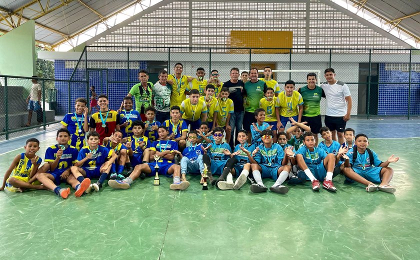 Prefeitura de Branquinha promove 2º desafio da Copa de Futsal Infantil