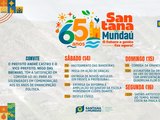 Prefeitura de Santana do Mundaú anuncia programação em comemoração aos 65 anos de emancipação política
