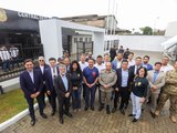 Paulo Dantas e Flávio Saraiva inauguram nova sede da Central de Flagrantes em Maceió