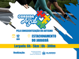 Governo de Alagoas promove a 1ª Corrida Azul pela conscientização do autismo neste sábado