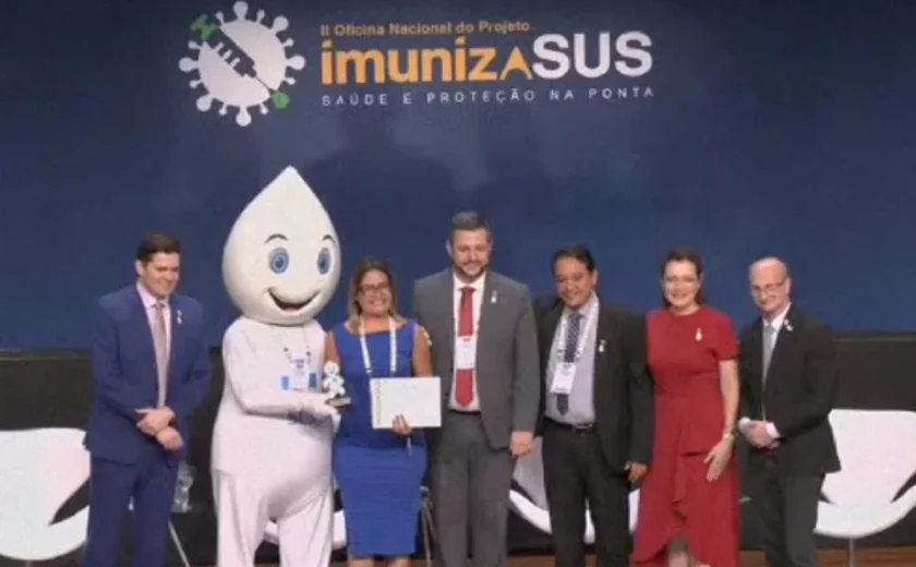 União dos Palmares é premiada por excelência em vacinação infantil no Nordeste
