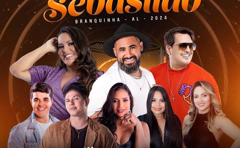 Festa do Padroeiro de Branquinha contará com vasta programação religiosa e artística