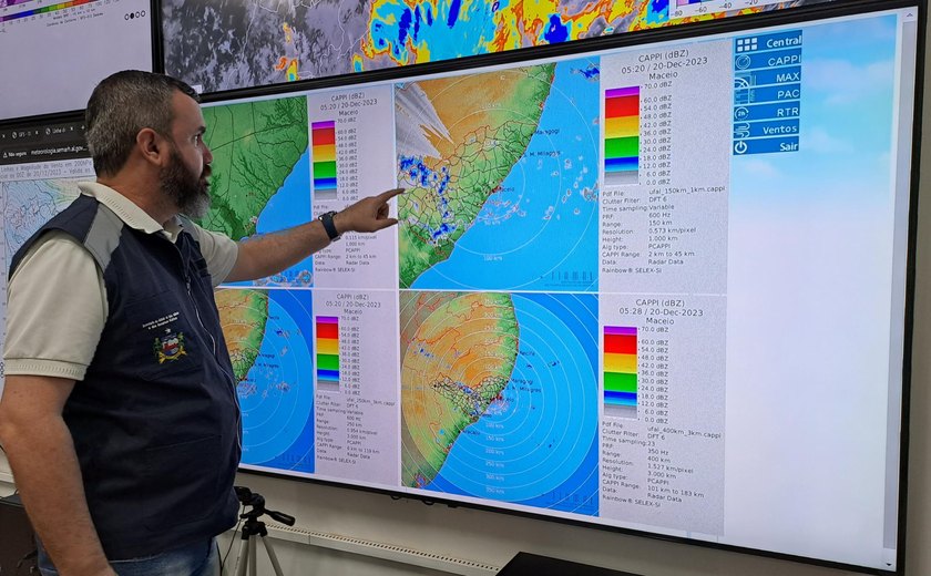 Fenômeno em Estrela de Alagoas é incomum na região e causado por mudança na direção do vento