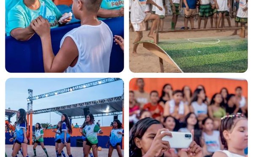 Alunos da rede pública municipal de Murici participam do “Murici Vai às Férias”