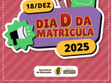 União promove mutirão de matrículas para novo ano letivo nesta quarta (18)