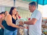 Prefeitura de Branquinha promove entrega especial de Natal do Programa Comida na Mesa