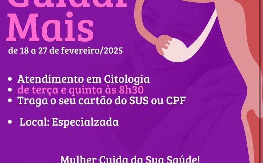 Ibateguara disponibilizará serviços de atendimento e prevenção à saúde feminina