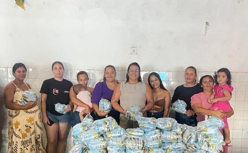 Prefeitura de Ibateguara realiza nova entrega de leite em pó para crianças de 0 a 6 anos