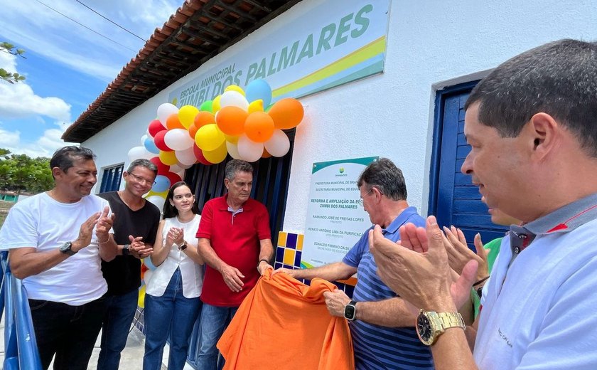 Com inauguração de escola e reabertura de unidade, prefeitura de Branquinha dá início ao ano letivo