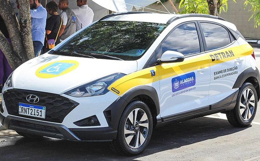 Detran AL já disponibiliza carro adaptado para PcD realizarem provas práticas de direção