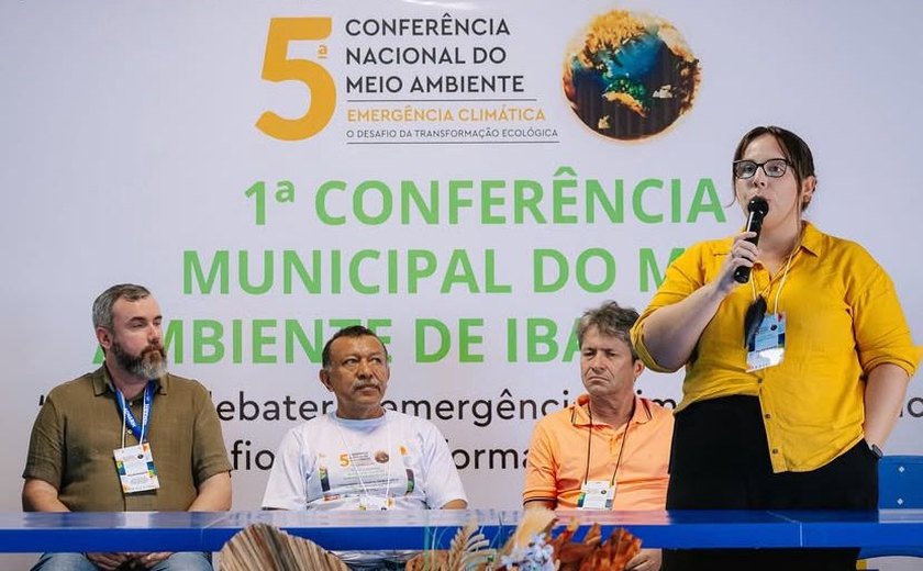 Ibateguara sedia a 1ª Conferência Municipal do Meio Ambiente durante etapa de evento nacional