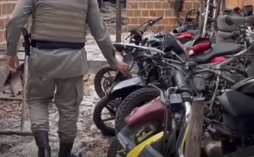 Operação Desmanche II prende dois e apreende motos e arma em Maceió