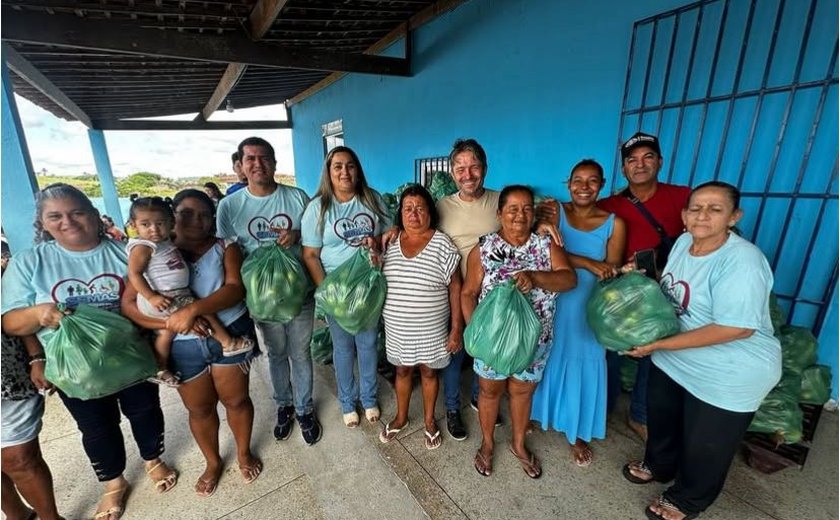Prefeitura de Ibateguara realiza entrega de alimentos às famílias do CRAS