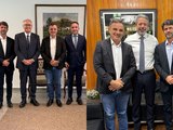 Em Brasília, autoridades políticas reforçam compromisso de apoio ao Governo Junior Menezes