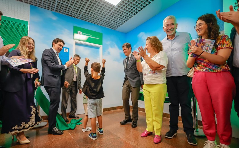 Governo de Alagoas inaugura no Aeroporto sala multissensorial para acolher passageiros com TEA
