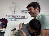 Júnior Menezes emociona em vídeo que faz visita a paciente no Hospital Regional da Mata
