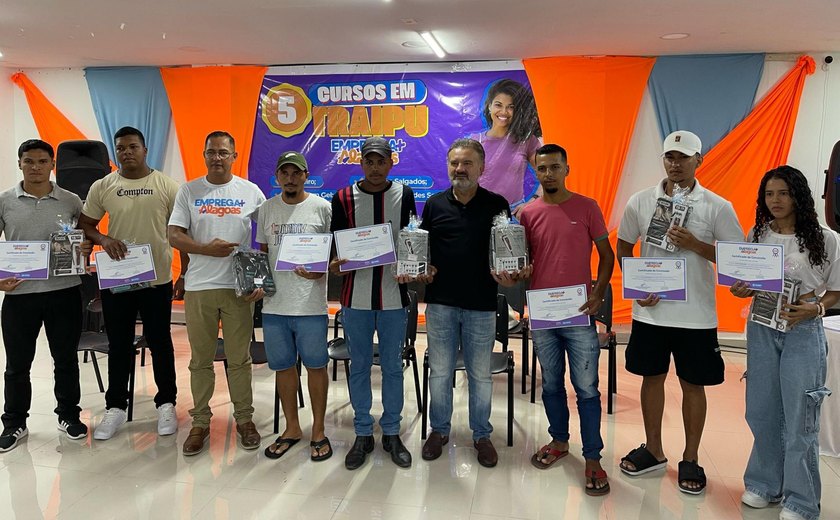 Emprega Mais Alagoas ultrapassa a marca de 1,3 mil trabalhadores capacitados no estado