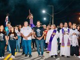 Sexta-feira da Paixão: Fiéis mantiveram tradicional subida ao Alto do Cruzeiro em Murici