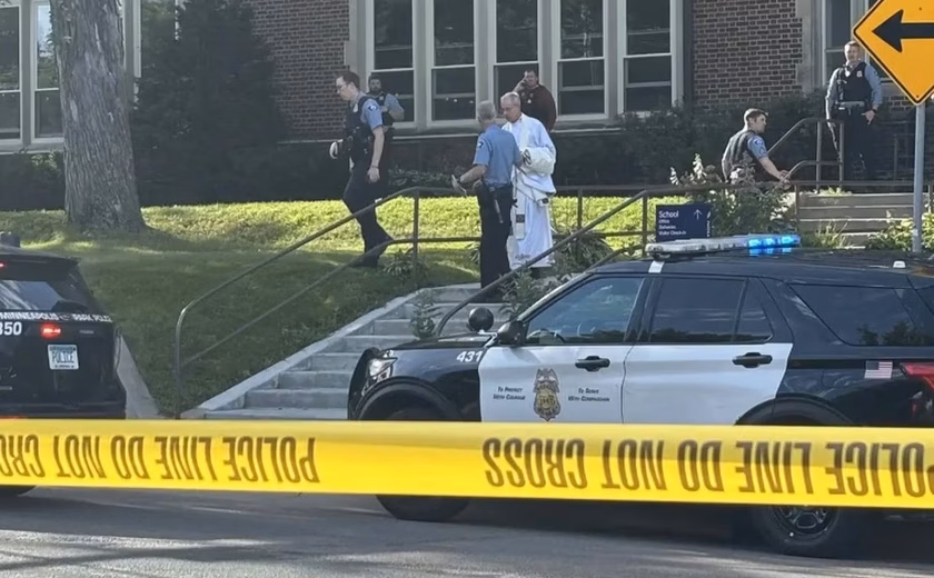 Tiroteio em igreja de Minneapolis deixa duas crianças mortas e 17 feridos