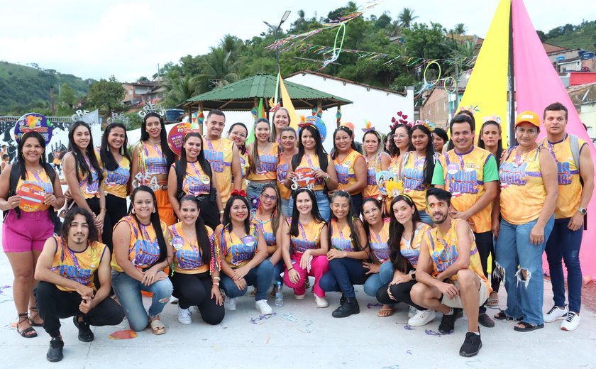 Bloco Folia Social leva animação às ruas de Santana do Mundaú
