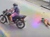 Motociclista atropela pedestre e foge do local em Arapiraca