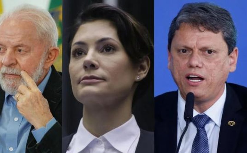 PP testa cenários de eleição presidencial com Michelle, Tarcísio e outros nomes contra Lula