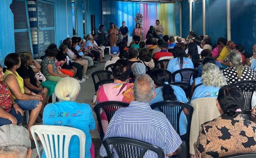Prefeitura de Ibateguara promove momento especial com os idosos do Grupo Amar a Vida