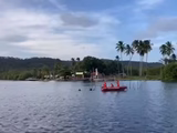 Homem desaparece após cair de catamarã durante passeio em família em Marechal Deodoro