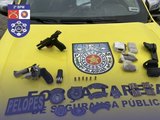 Polícia Militar apreende armas, drogas e prende dois suspeitos em operação em União dos Palmares