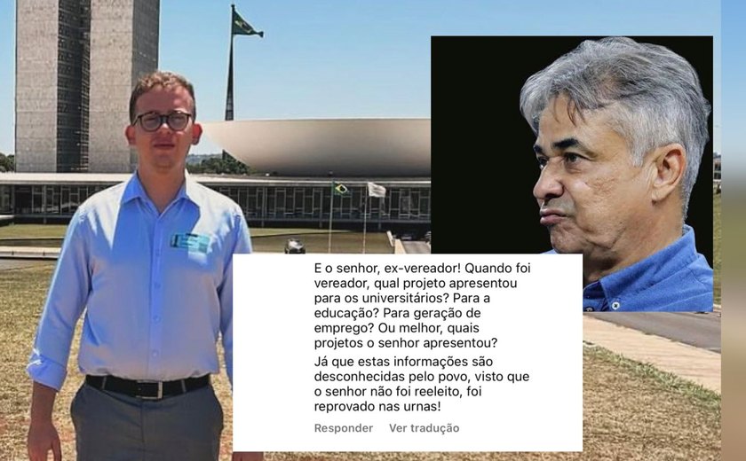 Ao questionar secretário, ex-vereador de mandato único em União dos Palmares leva invertida